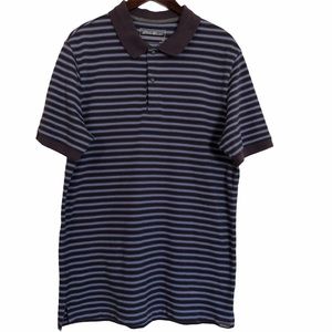 Eddie Bauer Voyager Striped Polo Shirt, Size TL